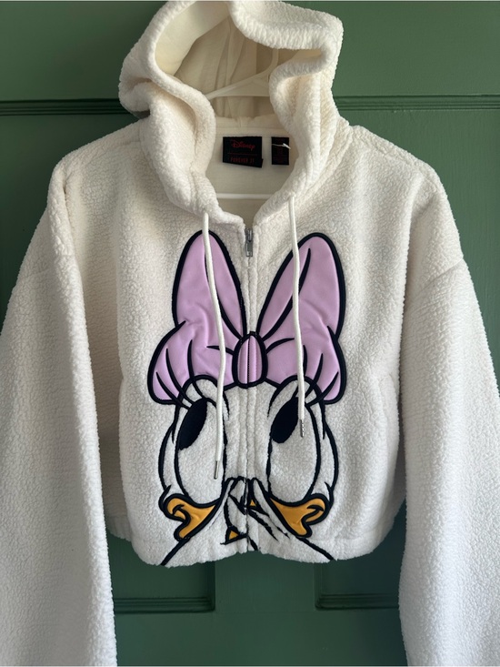 Disney Jackets & Blazers - DISNEY DAISY DUCK ZIP-UP HOODIE